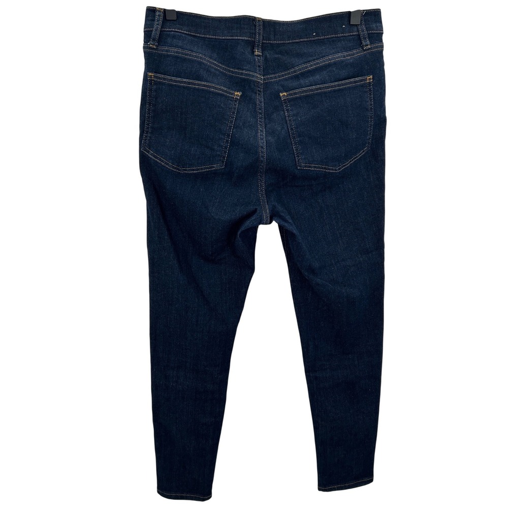 Boden High Rise Skinny Jeans Dark Wash Blue Denim W30 L30 - Picture 2 of 7
